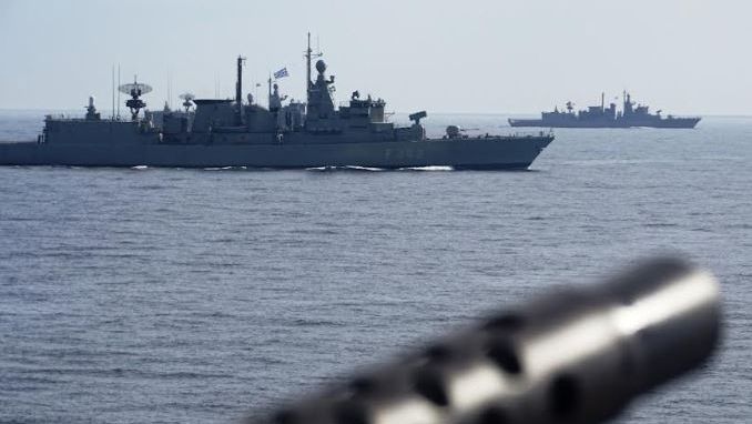Τουρκική κορβέτα παρακολουθεί τις έρευνες στο Κρητικό Πέλαγος – Επί τόπου Φρεγάτα του ΠΝ