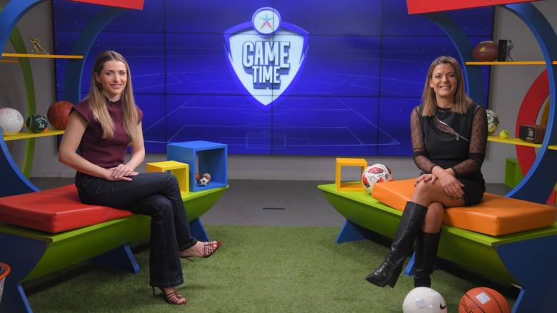 Η Βασιλική Τρουφάκου απαγγέλλει Ματίας Αλμέιδα στο ΟΠΑΠ Game Time