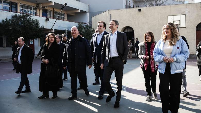 Μητσοτάκης από Νέα Φιλαδέλφεια - 350 εκατ. για υποδομές σε σχολεία μέχρι τον Σεπτέμβριο