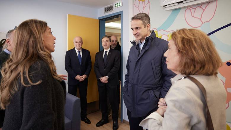 Μητσοτάκης στο «Σπίτι του Παιδιού»: «Να παρέχουμε πάντα στα παιδιά ένα πλαίσιο προστασίας»