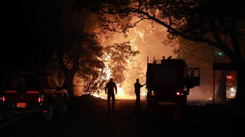 Πυρκαγιά στη Νάξο: Καίει σε δασική έκταση στην Κορωνίδα
