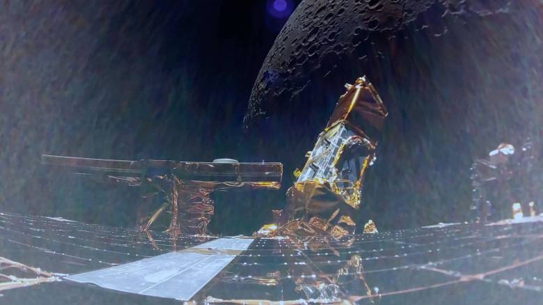 Εντυπωσιακές εικόνες του φεγγαριού κατέγραψε το διαστημικό σκάφος Blue Ghost