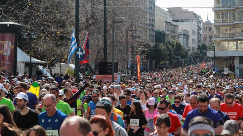 Στις 9 Μαρτίου ο Ημιμαραθώνιος Αθήνας 2025: Αναλυτικά η νέα διαδρομή