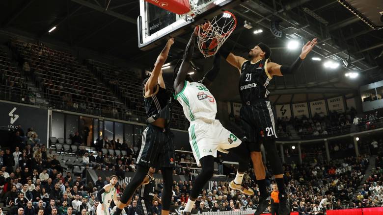 Βιλερμπάν - Παναθηναϊκός 93-96: Ο «επτάστερος» δεν μπορούσε να χάσει στο «Αστρομπάλ»