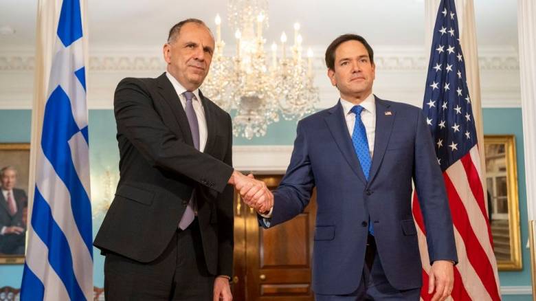 Συνάντηση Γεραπετρίτη - Ρούμπιο στις ΗΠΑ: Πολύτιμος σύμμαχος του ΝΑΤΟ η Ελλάδα