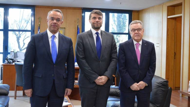 Συνάντηση του υπ. Μεταφορών Χ. Σταϊκούρα με τον εκτελεστικό διευθυντή της EASA