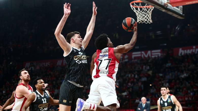 Ολυμπιακός - Παρτιζάν 82-70: Άνετη νίκη των «ερυθρόλευκων» στο ΣΕΦ