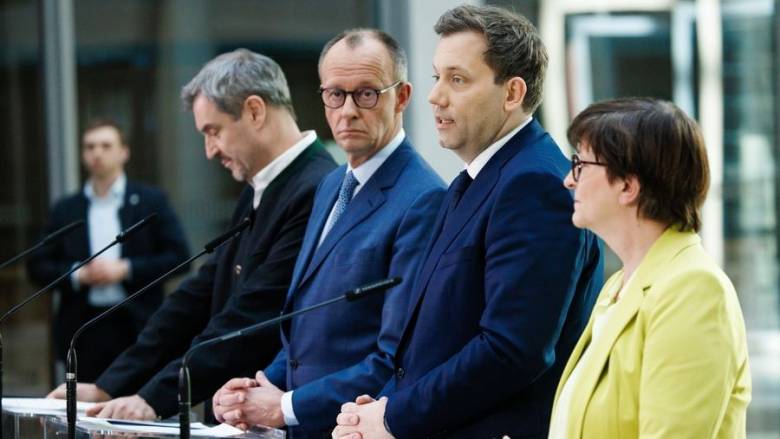 «Λευκός καπνός» για τον σχηματισμό κυβέρνησης στη Γερμανία: Συμφωνία στις διερευνητικές