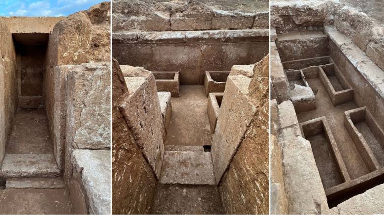 Στο «φως» μνημειώδες ταφικό κτίσμα ελληνιστικών χρόνων στην Κορινθία