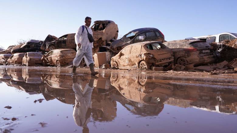 Σοβαρές ζημιές στην Ισπανία από τις πλημμύρες: Τουλάχιστον 19 ποτάμια στο όριο υπερχείλησης