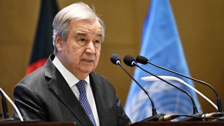 «Αποφασισμένος» για επανεκκίνηση των συνομιλιών στο Κυπριακό ο Γκουτέρες