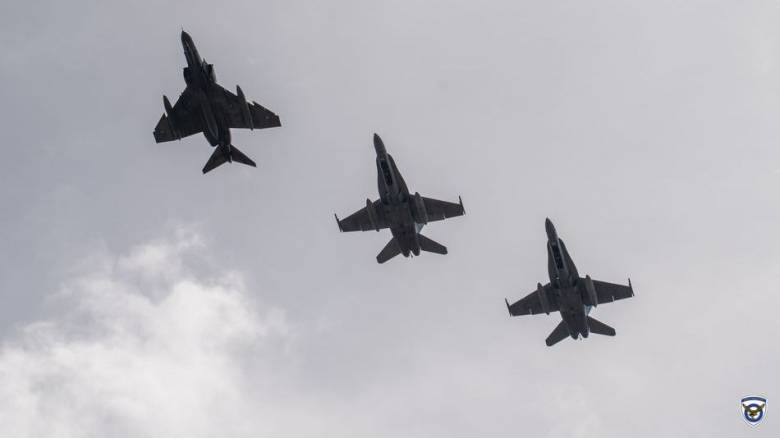 «ΗΝΙΟΧΟΣ 25»: Εντυπωσιακές εικόνες από την Ανδραβίδα – Συμμετέχουν αεροσκάφη από 11 χώρες