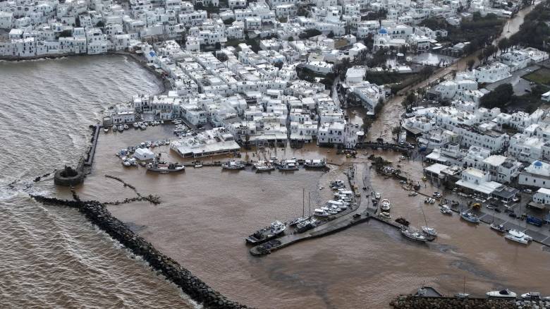 Κακοκαιρία: Σε κατάσταση έκτακτης ανάγκης για ένα μήνα τέθηκε η Πάρος