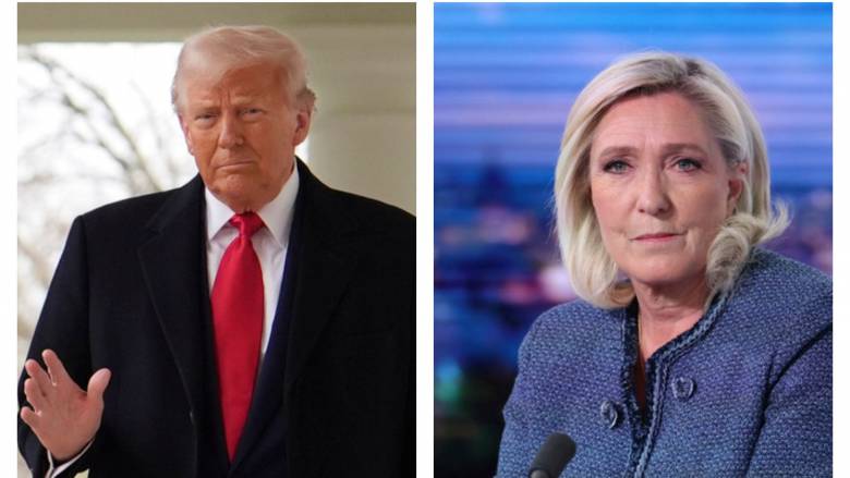 Στήριξη Τραμπ σε Λεπέν: «Κυνήγι μαγισσών η καταδίκη της - Κρίμα για τη Γαλλία»
