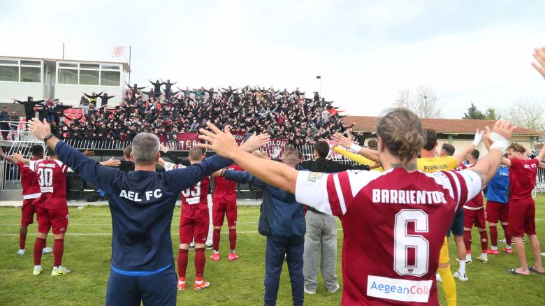 Η Λάρισα επέστρεψε στη Super League μετά από τέσσερα χρόνια απουσίας