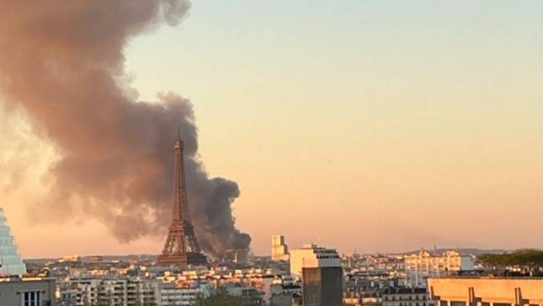 Μεγάλη φωτιά στο Παρίσι κοντά στο Δικαστικό Μέγαρο - Τεράστια κινητοποίηση της Πυροσβεστικής