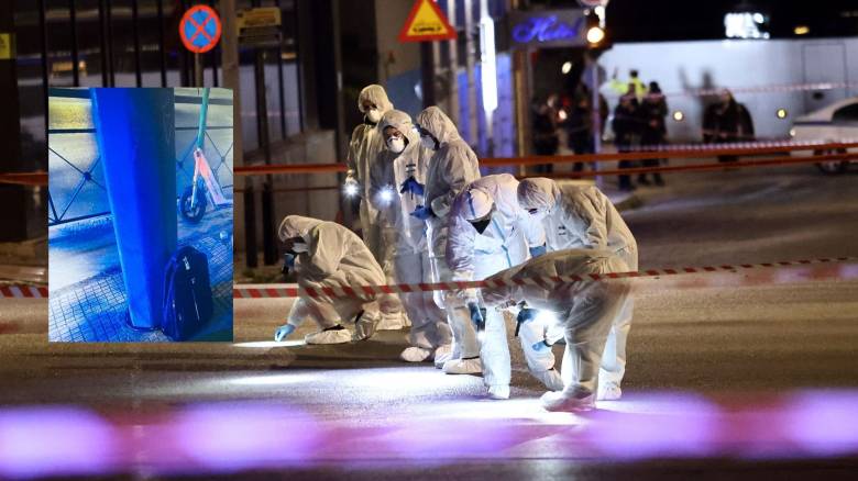 Ανέλαβε η αντιτρομοκρατική την έκρηξη βόμβας στη Hellenic - Φωτογραφία ντοκουμέντο από το σακίδιο
