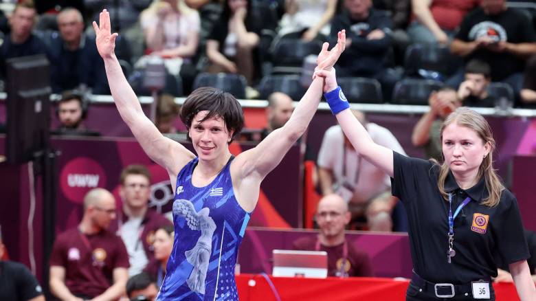 «Χρυσή» η Πρεβολαράκη στο Ευρωπαϊκό Πρωτάθλημα πάλης στην Μπρατισλάβα