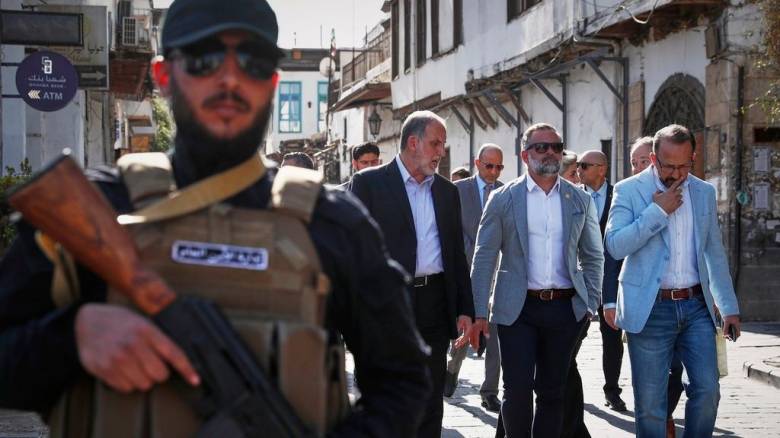 Συνάντηση του προέδρου της Συρίας με μέλος του Ρεπουμπλικανικού Κόμματος των ΗΠΑ