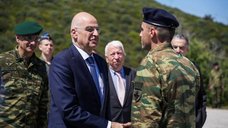 Δένδιας από Μυτιλήνη: Ανάγκη για ευγνωμοσύνη στους φύλακες των συνόρων της πατρίδας