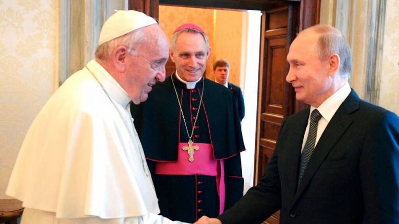 Πούτιν για Πάπα: «Υπήρξε υπερασπιστής των υψηλών αξιών του ουμανισμού και της δικαιοσύνης»