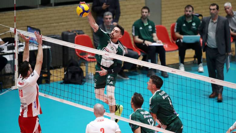 Κυρίαρχος o Παναθηναϊκός στον πρώτο τελικό της Volleyleague - Νίκησε με 3-1 σετ τον Ολυμπιακό