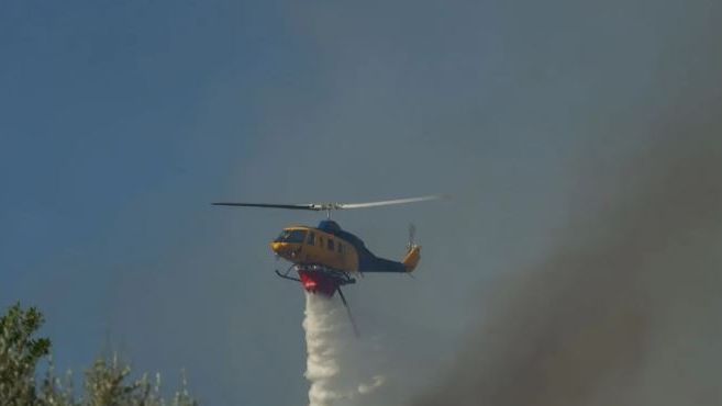 Κεφαλονιά: Πυρκαγιά σε δασική έκταση - Επιχειρούν επίγεια και εναέρια μέσα