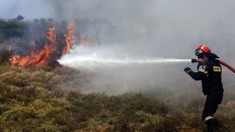 Πυρκαγιά στην Κεφαλονιά - Μήνυμα από το 112 πήραν οι κάτοικοι