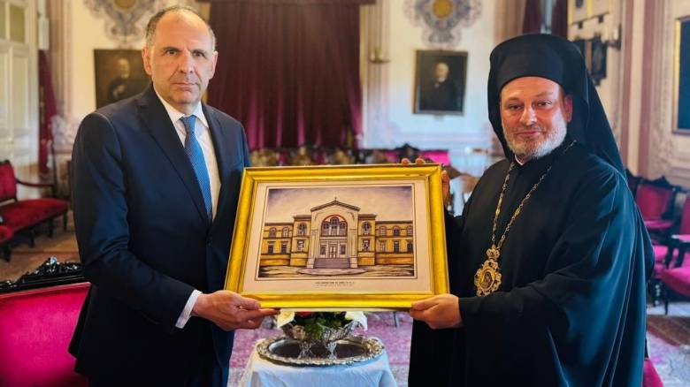 Τη Θεολογική Σχολή της Χάλκης επισκέφθηκε ο Γιώργος Γεραπετρίτης