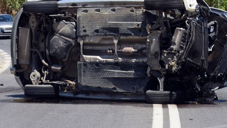 Αναποδογύρισε αυτοκίνητο στον Κηφισό - Τραυματίστηκε ο οδηγός