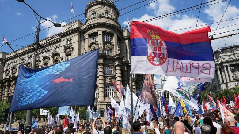 Διαδηλώσεις φοιτητών στην Σερβία - Ζητούν την προκήρυξη βουλευτικών εκλογών
