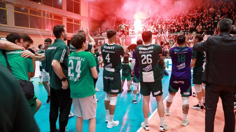 Βόλεϊ: Ο Παναθηναϊκός πρωταθλητής Ελλάδος - «Σκούπισε» με 3-0 νίκες τον Ολυμπιακό στους τελικούς