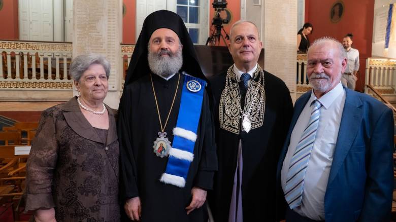 Επίτιμος Διδάκτορας του Ε.Κ.Π.Α. ανακηρύχτηκε ο Αρχιεπίσκοπος Αυστραλίας Μακάριος