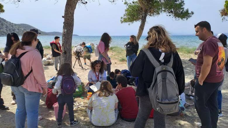 Στο εθνικό πάρκο Σχινιά οι μαθητές του Ειδικού Δημοτικού Σχολείου Ραφήνας