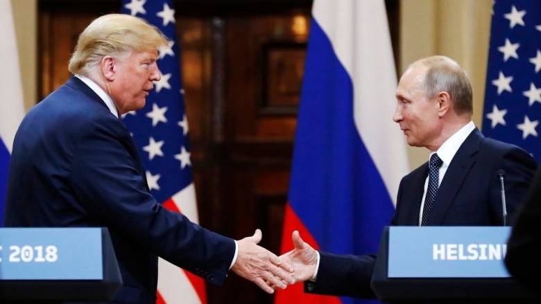 Πούτιν και Τραμπ... αλληλοσυνεχάρησαν για την επέτειο του Β' Παγκοσμίου Πολέμου