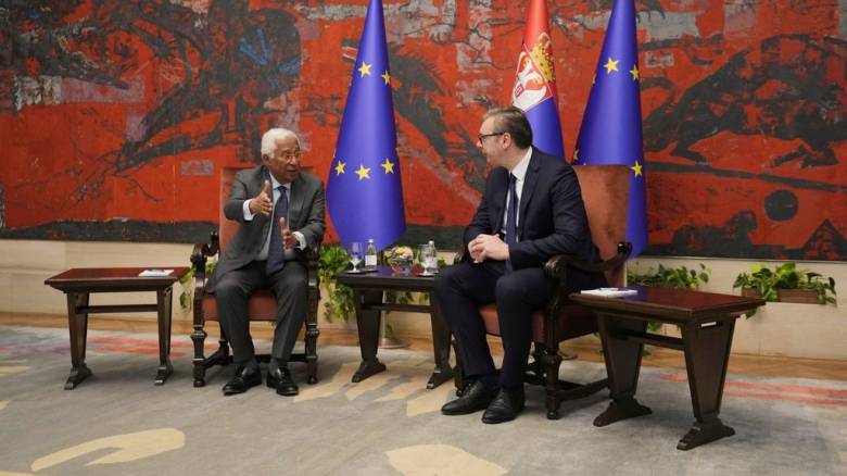 Σερβία: Σαφή καταδίκη της ρωσικής εισβολής στην Ουκρανία ζήτησε ο Κόστα από τον Βούτσιτς