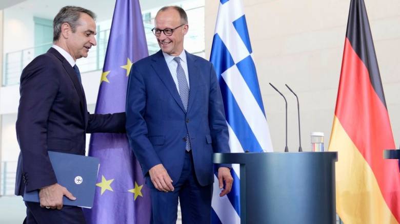 Η «αλλαγή σελίδας στην Ελλάδα» το κεντρικό μήνυμα Μητσοτάκη στο Βερολίνο