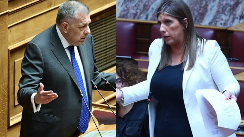 Σφοδρή κόντρα Ταχιάου - Κωνσταντοπούλου για τα Τέμπη: «Ανεβάζει πρόζα στη Βουλή»