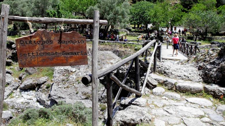 Χανιά: Γάλλος τουρίστας τραυματίστηκε στο κεφάλι στο φαράγγι της Σαμαριάς