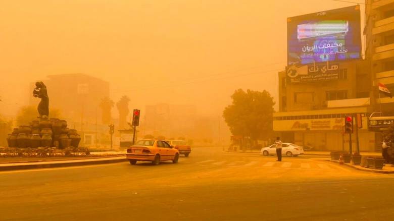 Ιράκ: Εκατοντάδες πολίτες στα νοσοκομεία με αναπνευστικά προβλήματα λόγω αμμοθύελλας