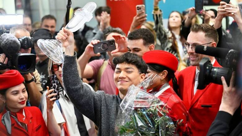 Eurovision: Ενθουσιώδης υποδοχή για τον JJ - «Είναι πέρα από τα πιο τρελά μου όνειρα»