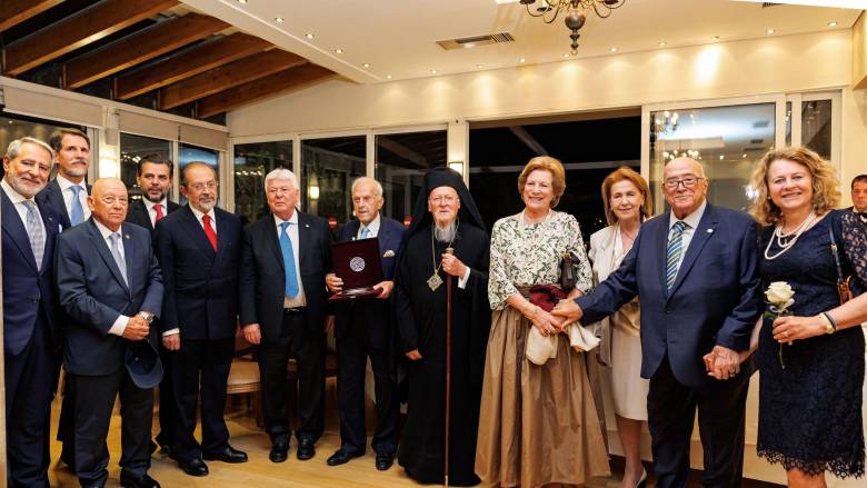 150 Χρόνια Αθηναϊκή Λέσχη - Επίσημο δείπνο προς τιμήν του Οικουμενικού Πατριάρχη