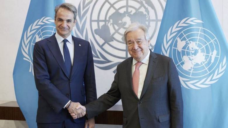 Συνάντηση Μητσοτάκη - Γκουτέρες στον ΟΗΕ: Στο επίκεντρο η επανεκκίνηση συνομιλιών για το Κυπριακό