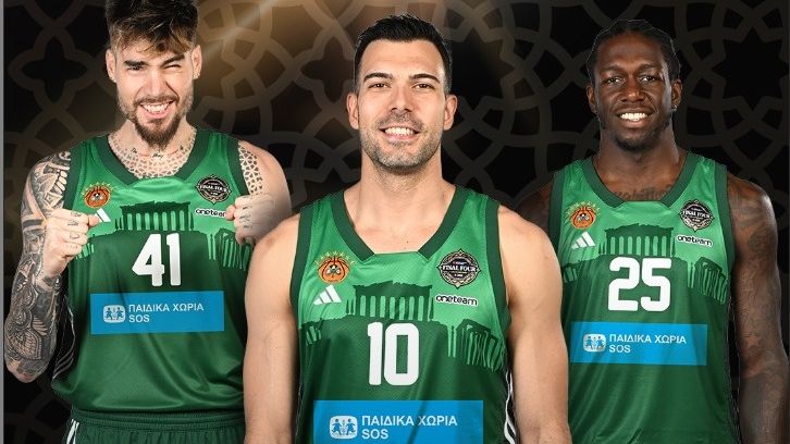 Με τα Παιδικά Χωριά SOS στη φανέλα του ο Παναθηναϊκός ΑKTOR στο Final 4 της Euroleague