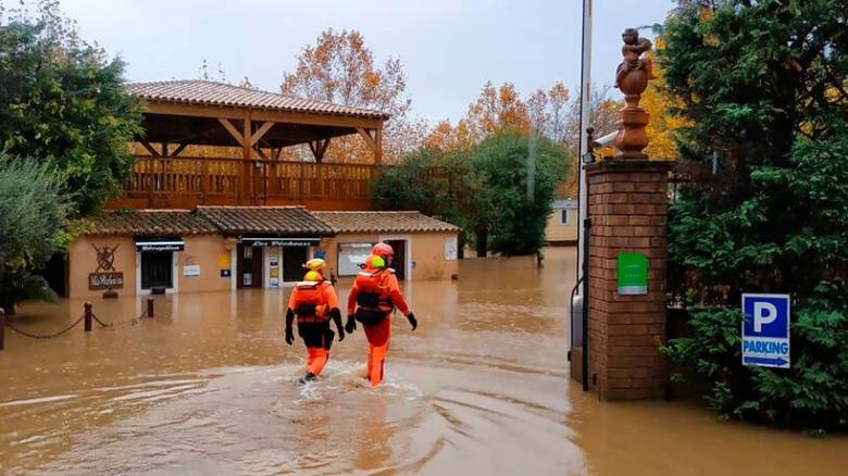 Γαλλία: Ένας νεκρός και δύο αγνοούμενοι από σφοδρές καταιγίδες στην περιοχή Βαρ