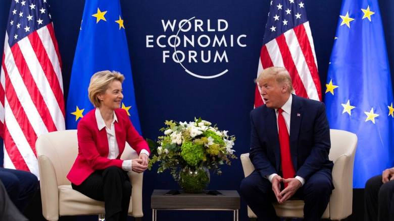 Επικοινωνία Ούρσουλα φον ντερ Λάιεν με Τραμπ για τους δασμούς: Ζητά χρόνο έως τις 9 Ιουλίου