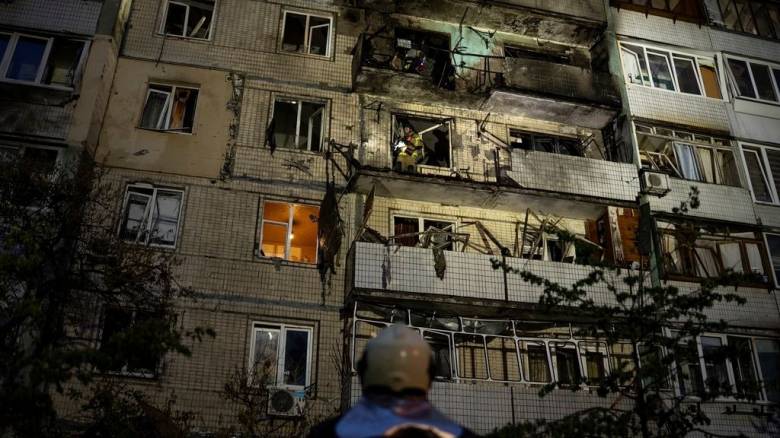 Μαζική επίθεση με ρωσικά drones στο Κίεβο: Τραυματισμοί, εκρήξεις και συντρίμμια