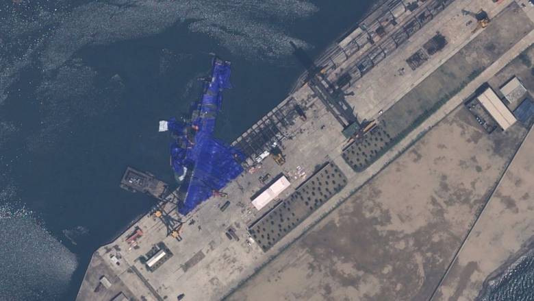 Β. Κορέα: Υπό κράτηση αξιωματούχοι του ναυπηγείου μετά το ατύχημα στην καθέλκυση πολεμικού πλοίου