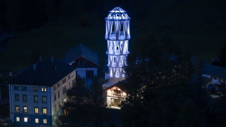 Ο ψηλότερος τρισδιάστατα εκτυπωμένος πύργος στον κόσμο είναι στην Ελβετία