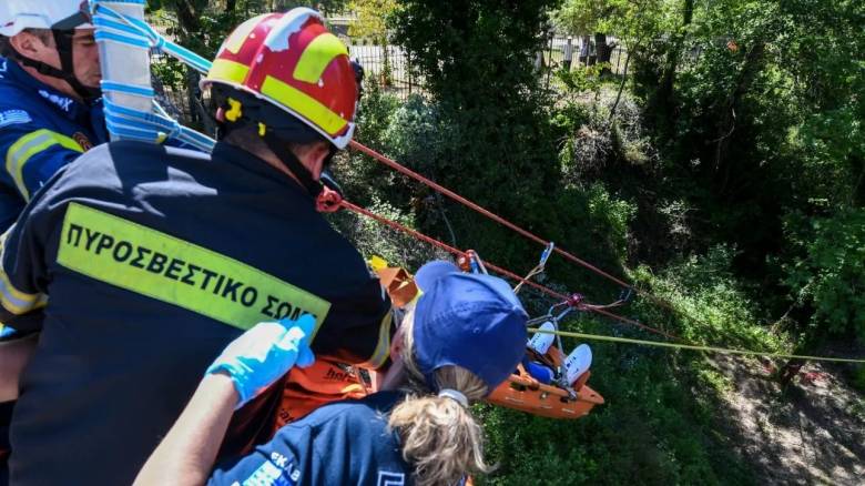 Χανιά: Διάσωση Ιταλίδας τουρίστριας που τραυματίστηκε σε φαράγγι